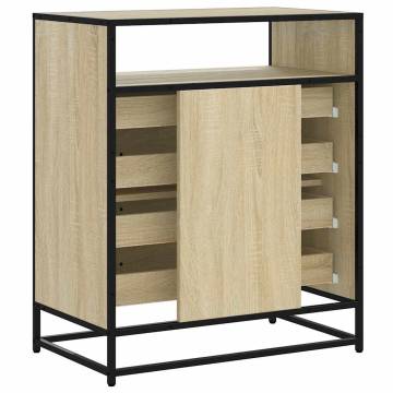 Stylish Drawer Cabinet Sonoma Oak - Durable & Elegant Design