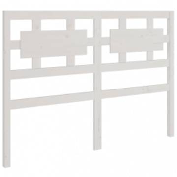 White Solid Wood Bed Frame 180x200 cm Super King Size - Hipomarket