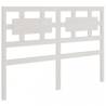 White Solid Wood Bed Frame 180x200 cm Super King Size - Hipomarket