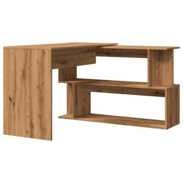 Corner Desk Artisan Oak - Stylish & Functional Design