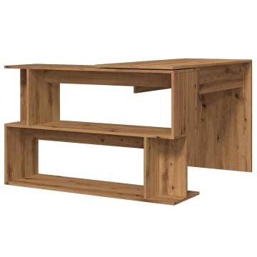 Corner Desk Artisan Oak - Stylish & Functional Design