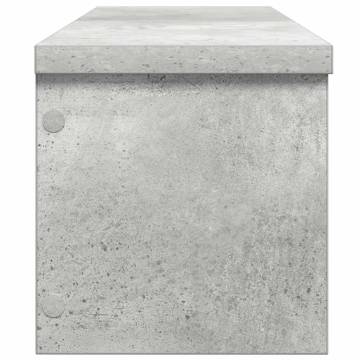 Stackable Kitchen Rack - Concrete Grey 50x15x16 cm | Hipo Market