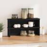 Stackable Kitchen Racks - 2 Pcs Black | Organize Your Space