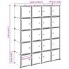 Storage Cube Organiser with 20 Cubes & Hanging Rods | Hipo Market