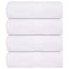  Washcloths 4 pcs White 15x21 cm 360 gsm 100% Cotton Colour white Size 15 x 21 cm Quantity in Package 4 