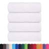 Guest Towels - 4 pcs White 30x50 cm 100% Cotton | Hipomarket