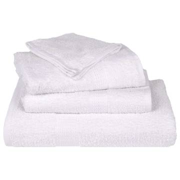 Soap Towels 50 pcs White 30x30 cm | 100% Cotton, 360 gsm