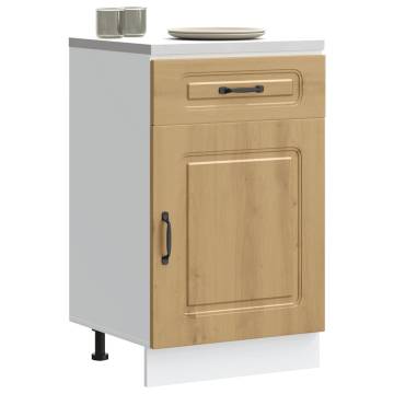 Kalmar Artisan Oak Kitchen Base Cabinet - Stylish & Practical