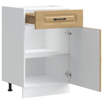 Kalmar Artisan Oak Kitchen Base Cabinet - Stylish & Practical