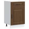 Kitchen Base Cabinet Kalmar | Brown Oak | Engineered Wood