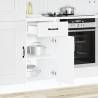 Kalmar White Engineered Wood Kitchen Base Cabinet