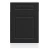 Kalmar Black Engineered Wood Kitchen Base Cabinet | Hipomarket