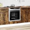 Oven Cabinet Kalmar in Smoked Oak - Stylish & Durable Storage