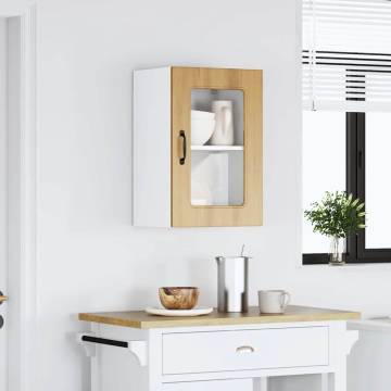 Kalmar Artisan Oak Kitchen Wall Cabinet - Space Saving Design