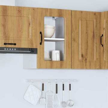 Kalmar Artisan Oak Kitchen Wall Cabinet - Space Saving Design