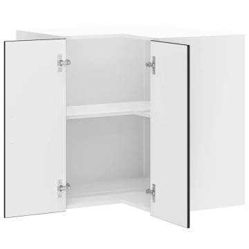 Kalmar Black Kitchen Wall Corner Cabinet - Optimize Space