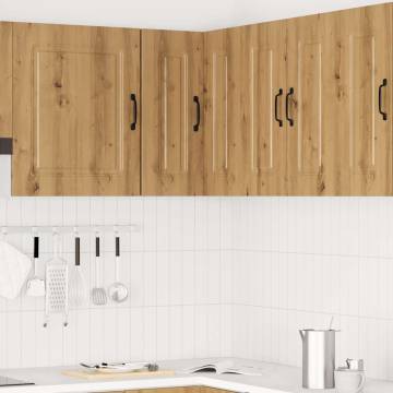 Kalmar Kitchen Wall Corner Cabinet - Artisan Oak | HipoMarket