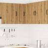 Kalmar Kitchen Wall Corner Cabinet - Artisan Oak | HipoMarket