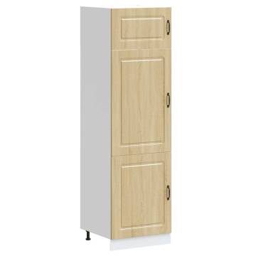 Kalmar Sonoma Oak Kitchen Cupboard - Durable & Stylish Storage