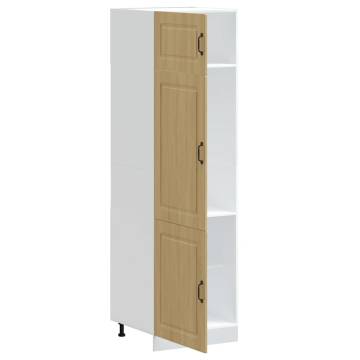 Kalmar Sonoma Oak Kitchen Cupboard - Durable & Stylish Storage