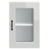 Kalmar High Gloss White Kitchen Wall Cabinet | HipoMarket UK