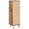 Bathroom Cabinet Old Wood 30x30x95 cm | Stable Storage Solution