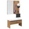 Hallway Furniture Set - Artisan Oak Engineered Wood