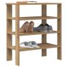  Shoe Rack Artisan Oak 61x32x70 cm Engineered Wood Colour artisan oak Quantity in Package 1 Height 70 cm Number of 