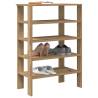  Shoe Rack Artisan Oak 61x32x87.5 cm Engineered Wood Colour artisan oak Quantity in Package 1 Height 87.5 cm Number of 