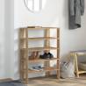 Shoe Rack Artisan Oak - Stylish & Durable Storage Solution