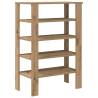 Shoe Rack Artisan Oak - Stylish & Durable Storage Solution