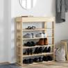 Shoe Rack Sonoma Oak 80x30x98 cm - Stylish & Space-Saving