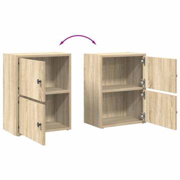 Bookcase Sonoma Oak - Stylish Storage Solution | HipoMarket UK