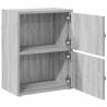 Stylish Grey Sonoma Bookcase - 40x24x52 cm Engineered Wood