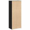 Stylish Black Oak Bookcase - Perfect Home Storage Solution