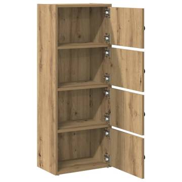 Bookcase Artisan Oak 40x24x102 cm - Stylish & Durable Storage