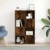 Stylish Smoked Oak Bookcase - 60x24x101.5 cm | HipoMarket