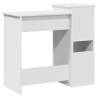 White Desk with Shelves - Stylish & Practical 84x40 cm