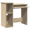 Desk with Shelves Sonoma Oak - Practical & Stylish Design