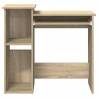 Desk with Shelves Sonoma Oak - Practical & Stylish Design