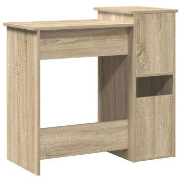 Desk with Shelves Sonoma Oak - Practical & Stylish Design