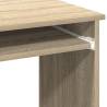 Desk with Shelves Sonoma Oak - Practical & Stylish Design