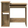 Desk with Shelves - Artisan Oak, 84x40x78 cm | HipoMarket