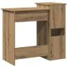 Desk with Shelves - Artisan Oak, 84x40x78 cm | HipoMarket