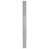 Garden Fence Posts 10 pcs Silver 260 cm Galvanised Steel