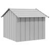 Durable Dog House with Roof - Galvanised Steel 85x107 cm