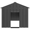 Durable Galvanised Steel Dog House with Roof - 114x202x101 cm