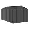 Durable Galvanised Steel Dog House with Roof - 114x202x101 cm