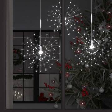 Outdoor Christmas Firecrack Light - 140 LEDs, Cold White