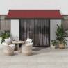  Automatic Retractable Awning Burgundy 450x300 cm Colour burgundy Size 450 x 300 cm Quantity in Package 1 